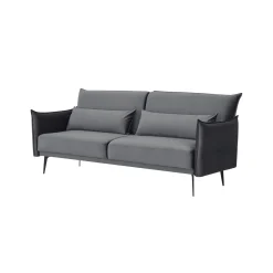 Slaapbank Franka Grijs Velours