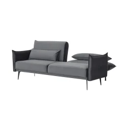 Slaapbank Franka Grijs Velours