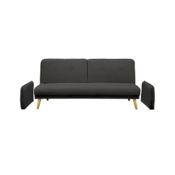 Slaapbank Kurt Donkergrijs