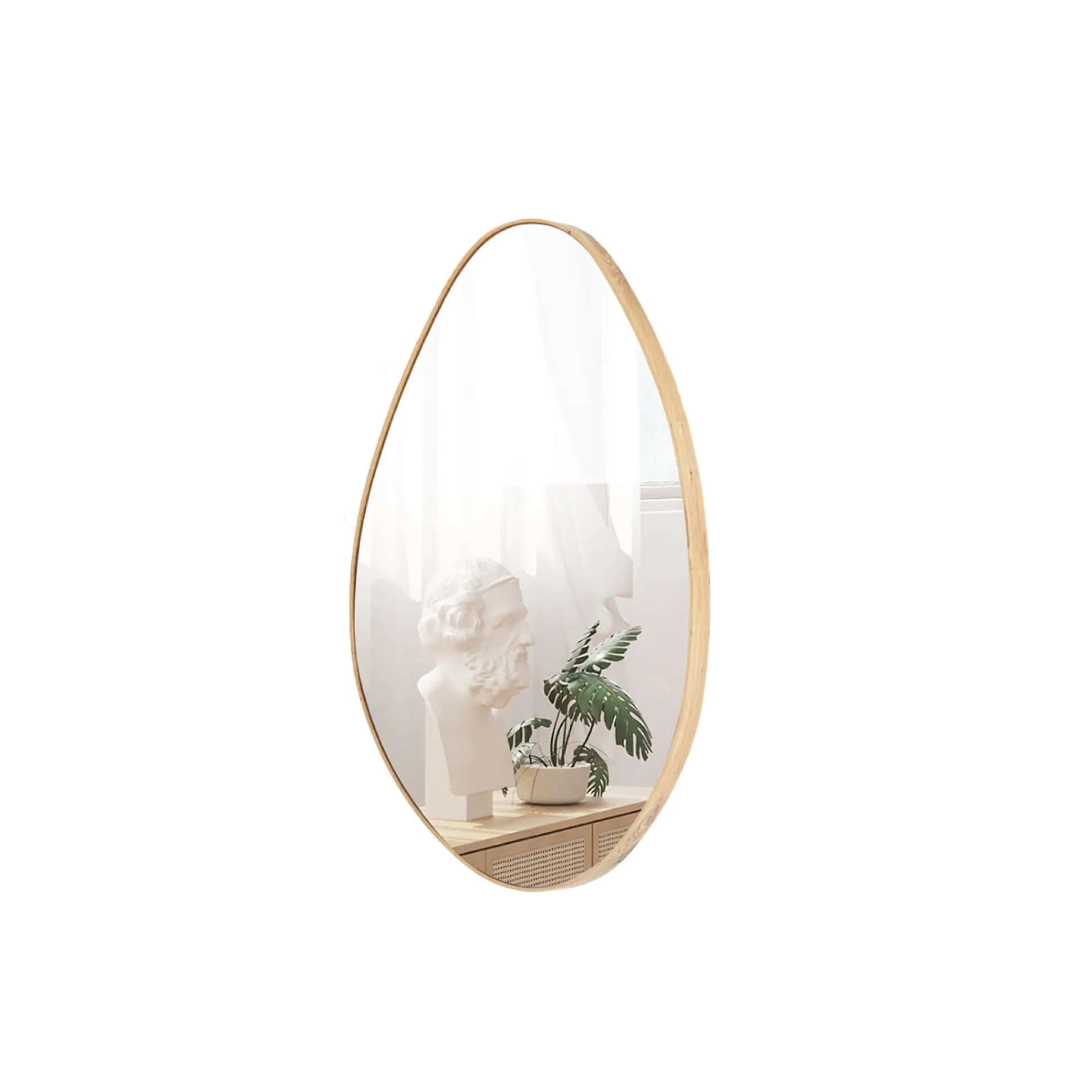 Spiegel Lore Eiken 80×50 cm