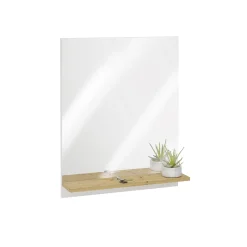 Spiegel Zeger Wit Artisan Eiken