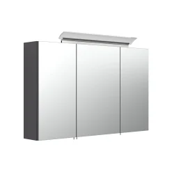 Spiegelkast Aron Antraciet 100 cm