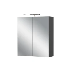 Spiegelkast Basalt Grafiet 60 cm