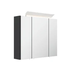 Spiegelkast Calais Grafiet 75 cm