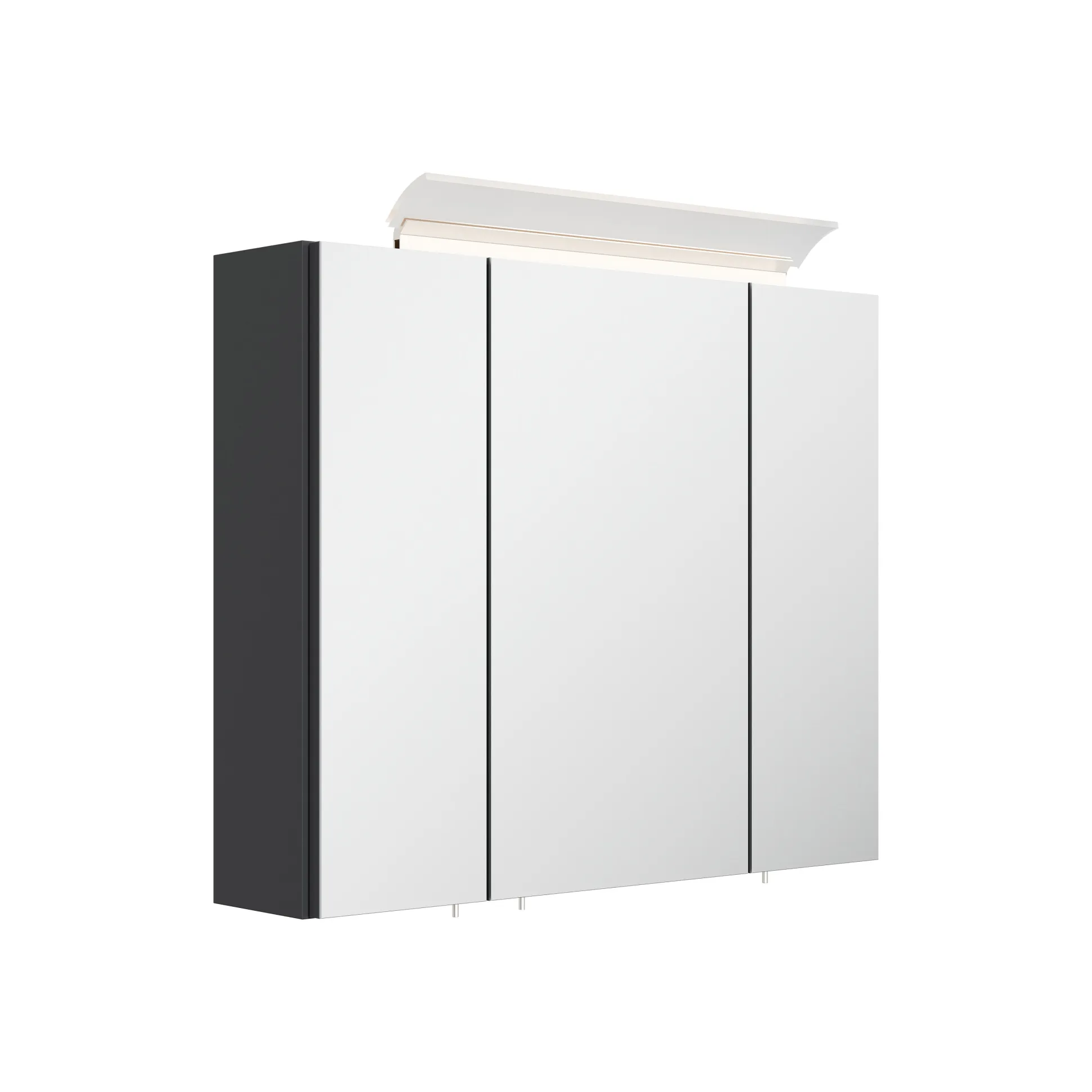 Spiegelkast Calais Grafiet 75 cm