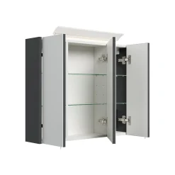 Spiegelkast Calais Grafiet 75 cm