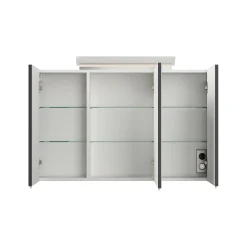 Spiegelkast Calais Grafiet 120 cm