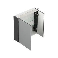 Spiegelkast Calais Grafiet 60 cm