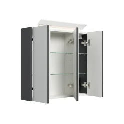 Spiegelkast Calais Grafiet 70 cm