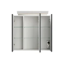 Spiegelkast Calais Grafiet 70 cm