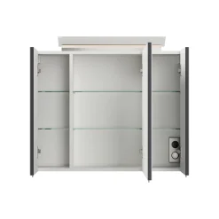 Spiegelkast Calais Grafiet 80 cm