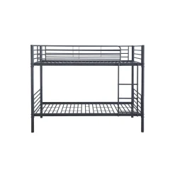 Stapelbed Becky Donkergrijs