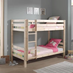 Stapelbed Charlie Grenen Halfhoog