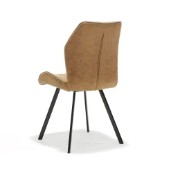 Stoel Brenda Cognac – Set van 4