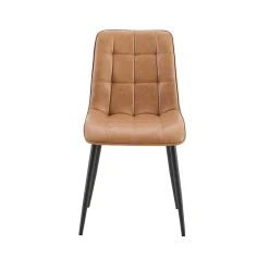 Stoel Fons Cognac – Set van 4