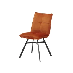 Stoel Gio Roest Velours – Set van 4