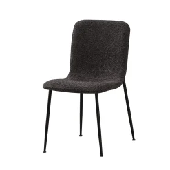 Stoel James Bouclé Grijs – Set van 2