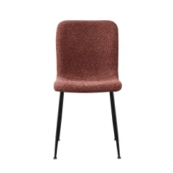 Stoel James Bouclé Roze – Set van 2