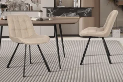 Stoel Johanna Beige – Set van 2