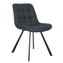 Stoel Johanna Donkerblauw – Set van 2