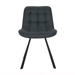 Stoel Johanna Donkerblauw – Set van 2