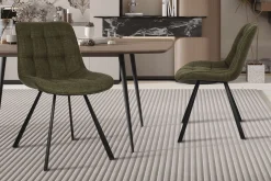 Stoel Johanna Groen – Set van 2