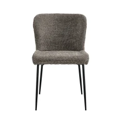 Stoel Jolie Bouclé Zand – Set van 2