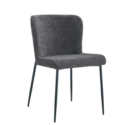 Stoel Jolie Donkergrijs – Set van 2