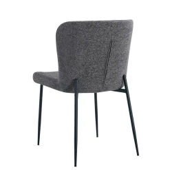 Stoel Jolie Donkergrijs – Set van 2