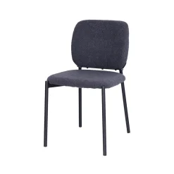 Stoel Killian Donkergrijs – Set van 2