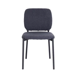 Stoel Killian Donkergrijs – Set van 2