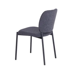 Stoel Killian Donkergrijs – Set van 2