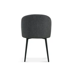 Stoel Lena Donkergrijs – Set van 4