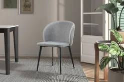 Stoel Lena Lichtgrijs – Set van 4