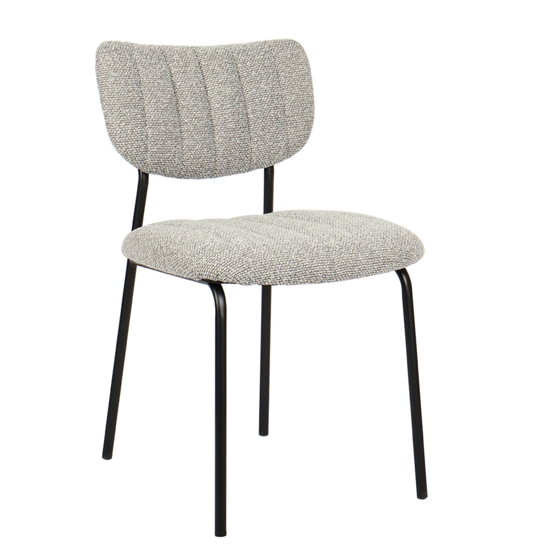 Stoel Lidy Lichtgrijs – Set van 2