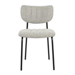 Stoel Lidy Lichtgrijs – Set van 2