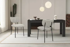 Stoel Lidy Lichtgrijs – Set van 2