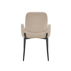 Stoel Maria Bouclé Zand – Set van 2