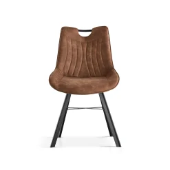 Stoel Marijn Bruin – Set van 2