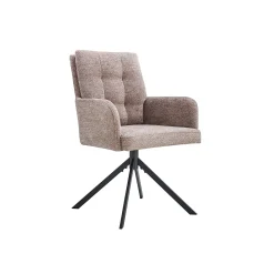 Stoel Mies Zand Stof – Set van 2