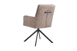 Stoel Mies Zand Stof – Set van 2