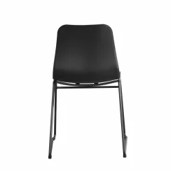 Stoel Millie Zwart – Set van 2