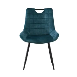 Stoel Nick Petrol – Set van 2