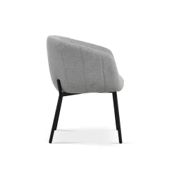 Stoel Pia Lichtgrijs – Set van 2