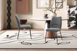 Stoel Quincy Grijs – Set van 2