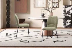 Stoel Quincy Zand – Set van 2