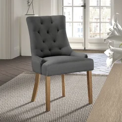 Stoel Sevilla Antraciet – Set van 2