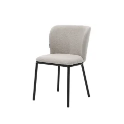 Stoel Silke Naturel Beige Teddy