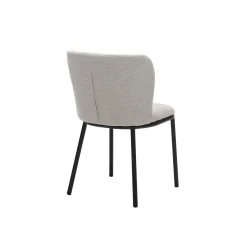 Stoel Silke Naturel Beige Teddy