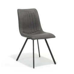 Stoel Thijs Antraciet – Set van 4
